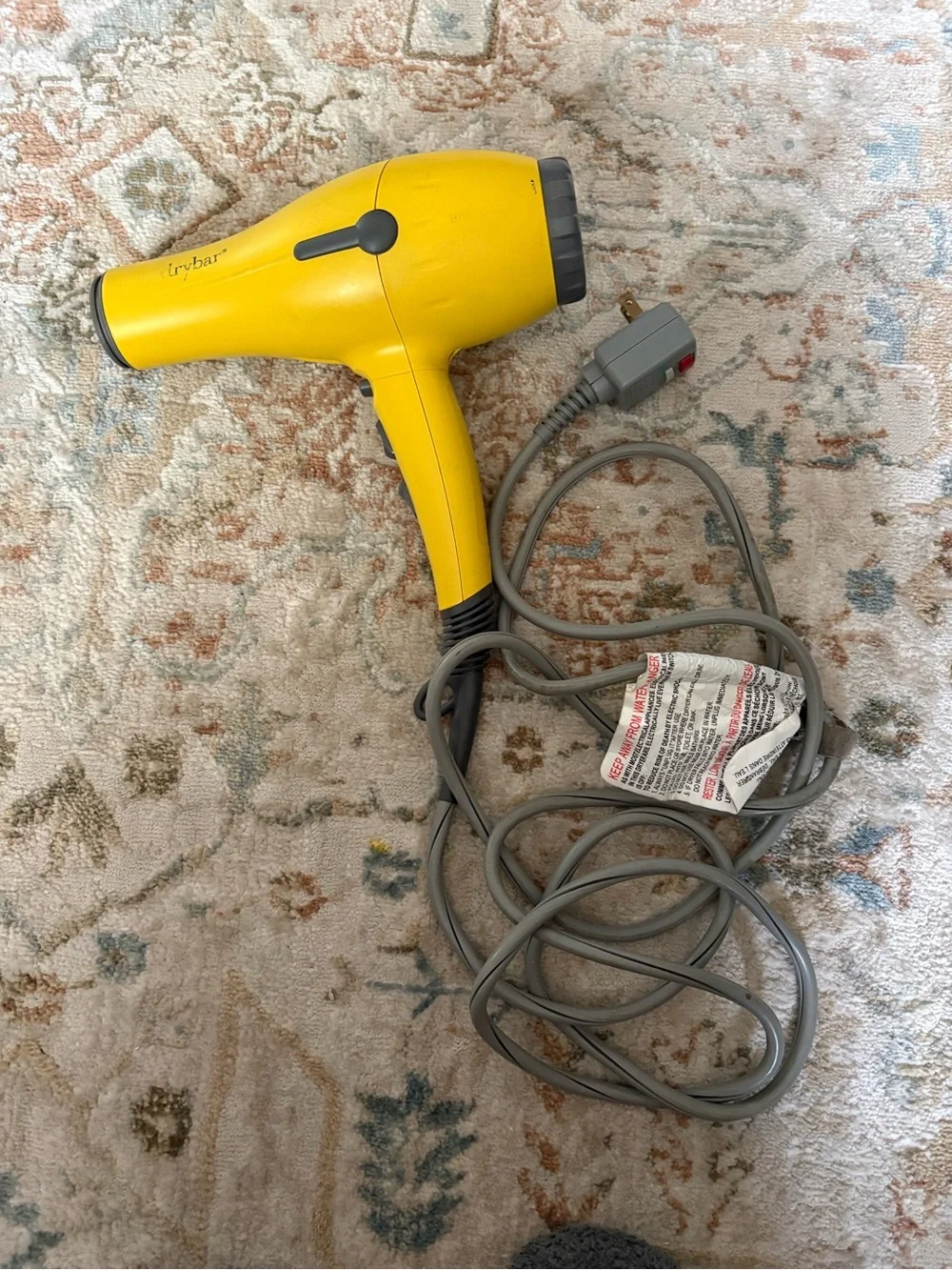Drybar Buttercup Yellow Hair Dryer
